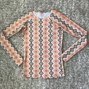 Billabong Desert Print Rash Guard (S)